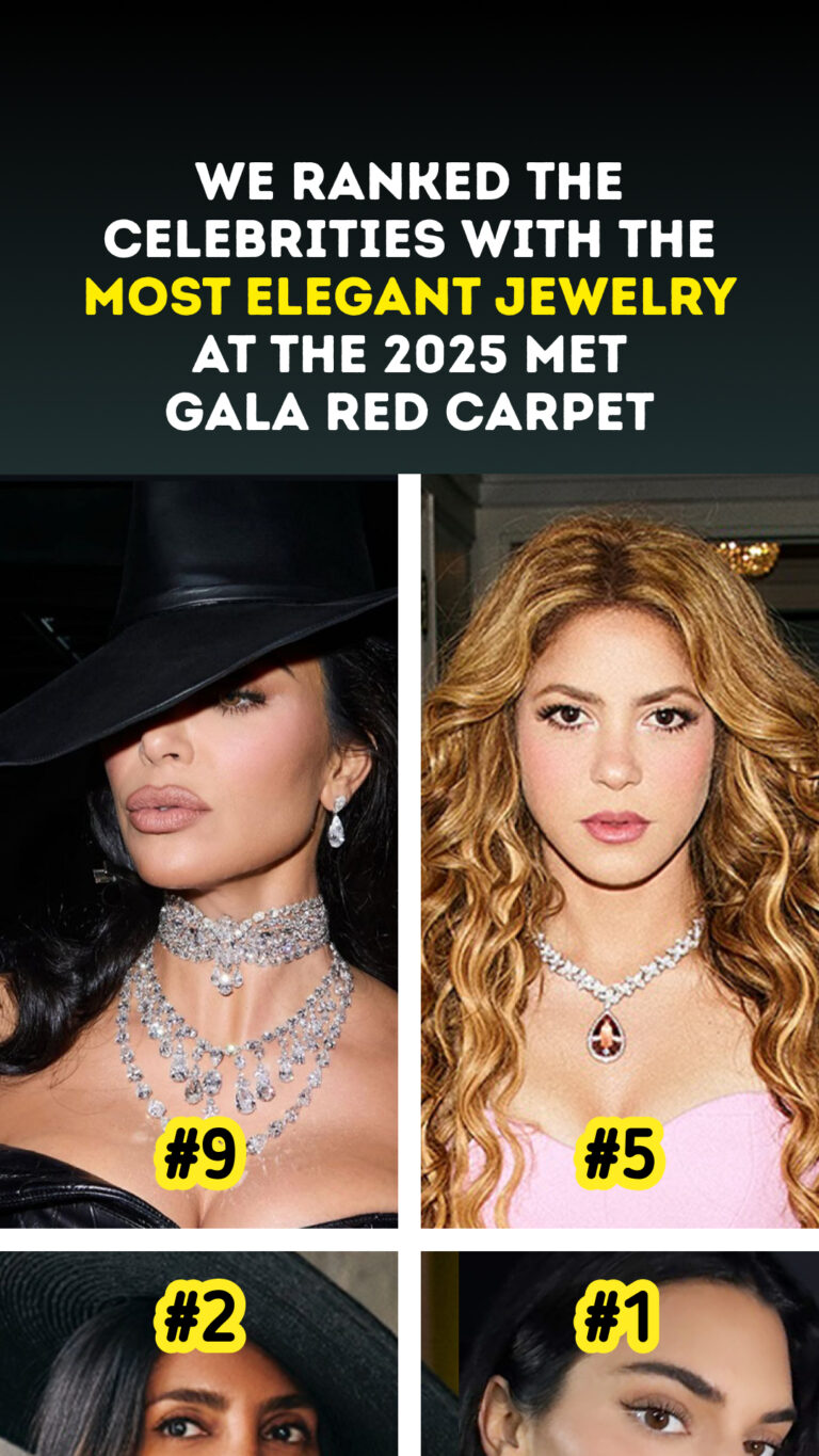 We Ranked the Celebrities With the Most Elegant Jewelry at the 2025 Met Gala Red Carpet