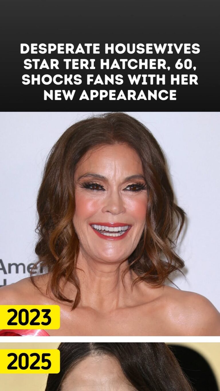 Desperate Housewives Star Teri Hatcher, 60, Shocks Fans With Her New Appearance